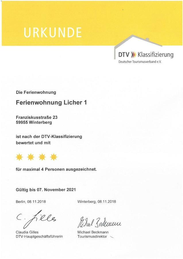 Ferienwohnungen Licher Winterberg Eksteriør billede